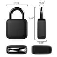 thumbnail image 2 of HLONK Smart Biometric Fingerprint Combination Keyless Door Lock Bluetooth 4.2 Anti-Theft Security Padlock, 2 of 8