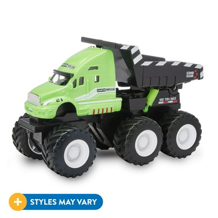Adventure Force Large 6×6 Die Cast Construction Vehicles, Style Will Vary