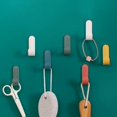 thumbnail image 2 of Set of 4 Nordic Style Wall Hooks J-Shaped Hangers for Kitchen Bathroom Storage Organization, 2 of 5
