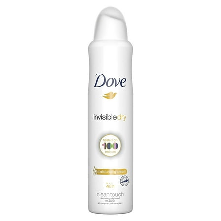 Dove Invisible Dry Antiperspirant Deodorant Spray for Women, 250ml (8.4 oz)