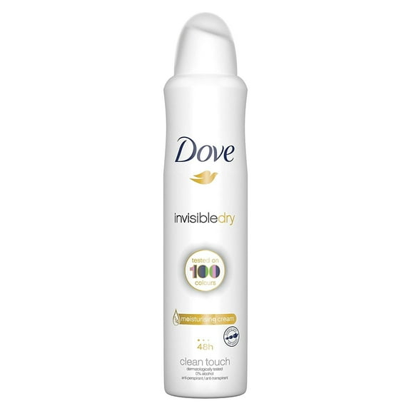 Dove Invisible Dry Antiperspirant Deodorant Spray for Women, 250ml (8.4 oz)