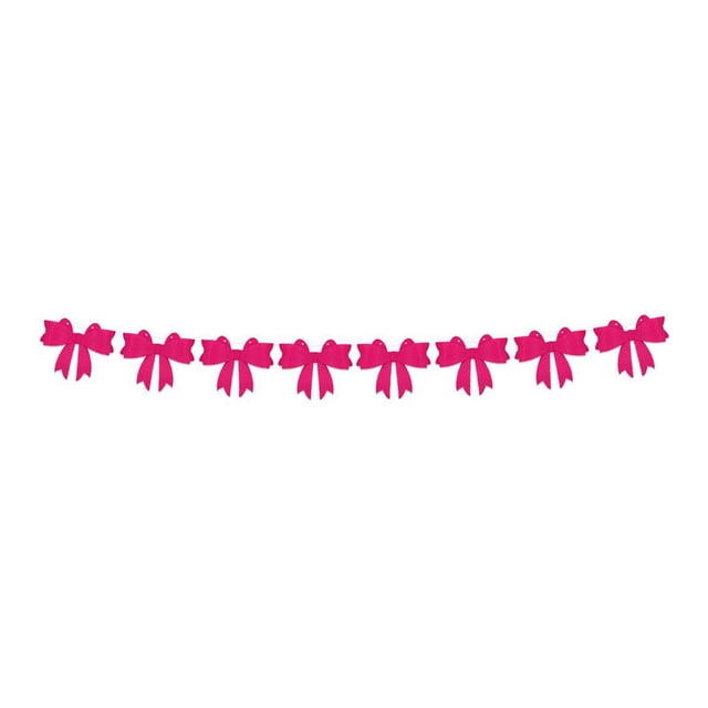 Banner de guirnalda de lazo, suministros para fiestas, fondo, decoración del Día de la Madre Rosa roja