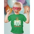 thumbnail image 2 of TMNT Mutant Ninja Turtles Big Brother Shirt for Boys Kids Youth Kids T-Shirt X-Large Green, 2 of 4