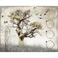 thumbnail image 2 of LightBoxJournal 24x20 White Modern Wood Framed Museum Art Print Titled - August Tree 3, 2 of 4