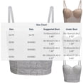 thumbnail image 3 of BUIGTTKLOP Corset Top for Women with Built in Bra Tank Tops Sleeveless Embroidered Spaghetti Strap Mesh Push up Bustier Bralettes, 3 of 6