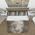 thumbnail image 2 of Designart 'Farmhouse Horse III' Farmhouse Duvet Cover Set, 2 of 4