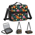 thumbnail image 5 of Insulated Lunch Bag Teen,Pioneer Flower Floral Print Pattern Toddler Lunch Bag Lunch Box,Bento School Lunch Bag with Adjustable Shoulder Strap and Bottle Holder, 5 of 6