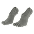 thumbnail image 3 of Unique Bargains 1 Pair Five Toe Socks Breathable Durable Socks Light Gray Male, 3 of 6