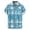 Blue, variant on Easter Tops for Men Cute Rabbit Print Short Sleeve Jesus Shirt for Men,Pink,M