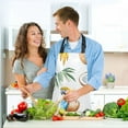 thumbnail image 6 of Coconuts and Cockatoos 5 Pcs Kitchen Set Heat Resistant Oven Mitts and Non-Slip Pot Holders with Adjustable Cooking Apron, 6 of 6