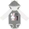 thumbnail image 3 of Inktastic Somebunny is One First Birthday Bunny Boys or Girls Long Sleeve Baby Bodysuit, 3 of 5