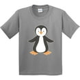 thumbnail image 3 of Inktastic Penguin Youth T-Shirt, 3 of 5