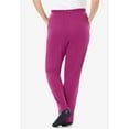 thumbnail image 2 of Woman Within Plus Size Tall 7-Day Knit Straight-Leg Pull-On Pants, 2 of 5