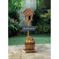 thumbnail image 3 of Summerfield Terrace Accueil Birdhouse Rustique Planteur de Barriques, 3 of 3