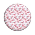 thumbnail image 3 of Rv Spare Tire Cover 17 inch - Cartoon Cute Axolotl Pink_D Tire Covers for Trailers, Adjustable Camper Spare Tire Cover, 3 of 7
