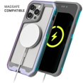 thumbnail image 4 of Funda GHOSTEK Atomic para iPhone 14 PRO Aluminio Transp Prismatic MagSafe, 4 of 9