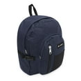 thumbnail image 2 of Everest Backpack with Front Mesh Pocket, Navy Blue Black, 2 of 4