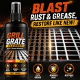 thumbnail image 4 of BBQ Grill Cleaner Spray, 100ml Rust and Grease Remover, Heavy Duty Descaling Solution for Metal Grates and Stoves, 4 of 7