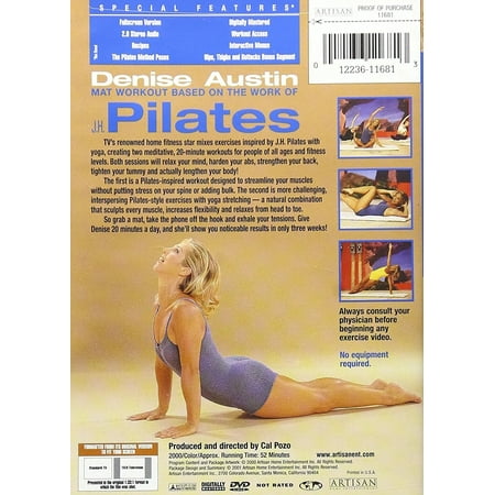 Mat Workout Bases on Work Pilates (DVD), Lions Gate, Sports & Fitness