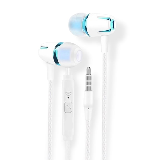 Seitruly Tablet Laptop Auricular con cable Portátil Jogging Camping Viajar en la oreja Auriculares Escuchar música 3.5mm Ejercicio Auriculares Type10 NO10