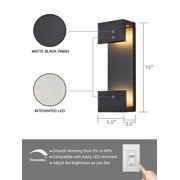 15Modern Outdoor led Wall Sconce