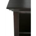 thumbnail image 4 of Simpli Home Amherst Wood 8 Multi Size Cube Bookcase in Hickory Brown, 4 of 6