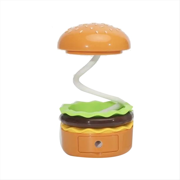 Luz de Protección Ocular 250 MAh KD300 Lámpara de Escritorio para Hamburguesas Carga USB con Función de Sacapuntas Mini Lámpara