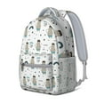 thumbnail image 2 of Polar Bear Cartoon Print School Backpack – Cute Brown Bear Design with Winter Forest Hunting and Artistic Patterns, 2 of 6