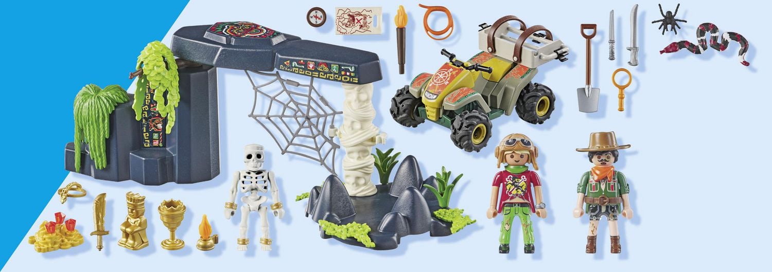 Playmobil Explorateurs et ruine de la jungle Promo Pack