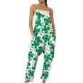 thumbnail image 1 of YOTMKGDO Monos para mujer, camiseta con estampado del día de San Patricio 2025, diseños divertidos y elegantes, varios estilos y colores para mujer, amarillo, XL, 1 of 5