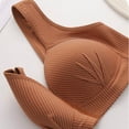 thumbnail image 5 of Womens Bras under $5! Xqxayjr Comfort Front Closure Bra for Women, Wireless Push Up Bras Plus Size Full Coverage Supportive Wire Free Bra No Underwire Everyday Bras Grandma Mothers Day Gift, 5 of 8