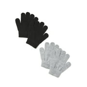 Wonder Nation Toddler Unisex Gloves, 2-Pack