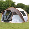 thumbnail image 2 of Burst Up Shelter for Quick Family Camping, Polyester, Accommodates 8 Persons Easy Assembly., 2 of 8