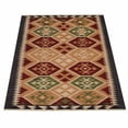 thumbnail image 5 of Rugsotic Carpets Eco-Friendly Woven Hand Woven Kilim Flat Weave Multicolor Contemporary Area Rug, 5'x8' Rectangle, Antimicrobial, 5 of 5