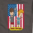 thumbnail image 3 of Beavis & Butthead - Americana - Men's Short Sleeve Graphic T-Shirt, 3 of 5