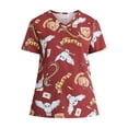 thumbnail image 5 of Harry Potter Women's Scrub Top, Sizes S-3XL, 5 of 5
