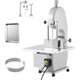 thumbnail image 1 of 1500W Electric Bone Saw Machine - Commercial Meat Cutter for Frozen Meat and Bone 5 Replacement Blades Adjustable Thickness 19.3x15 Inch Worktable 110V/60Hz, 1 of 1