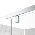 thumbnail image 6 of Dreamwerks Vienna 48" W x 32" D x 78.6" H Rectangular Shower Enclosure Kit with Door, Base, and Walls in Chrome, 6 of 10
