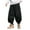 Black, variant on Riforla American Retro Hop Large Pockets Design Sense Wide Leg Work Punch Pants Fashion Wind Pants Men Pants Black M