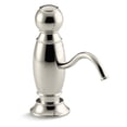thumbnail image 2 of Kohler K-1994-SN Traditional Soap/Lotion Dispenser - Polished Nickel, 2 of 2