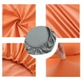 thumbnail image 7 of AUQ Office Chair Cover Removable Universal Desk Chair Seat Protector Stretchable Gray, 7 of 7