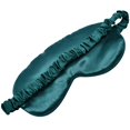 thumbnail image 4 of Paquete de 2 máscaras para dormir, máscara de ojos de satén suave y sedoso para mujeres y hombres, venda de sombreado eficaz para dormir con correa elástica, 4 of 5