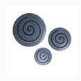 thumbnail image 1 of Benzara BM26642 Rond Grès & Verre Décor Mural avec Spirale Design&44; Gris - Grand, 1 of 2