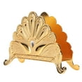 thumbnail image 3 of Paper Napkin Holder, Freestanding Decoration Classical Metal Peacock Embossed Napkin Holder  For Kitchen Gold,Silver, 3 of 8