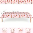 thumbnail image 3 of OUSITAID 66pcs(25pcs Napkins + 20pcs 7‘‘ Plates + 20pcs 9‘‘ Plates + 1pc Tablecloth)Disposable Tableware Set  Pink Strawberry Patterned Tableware Set  Suitable For Various Themed Parties, 3 of 7