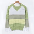 thumbnail image 3 of Suéter con capucha SCZ bloque de color ligero verde 5XL, 3 of 5