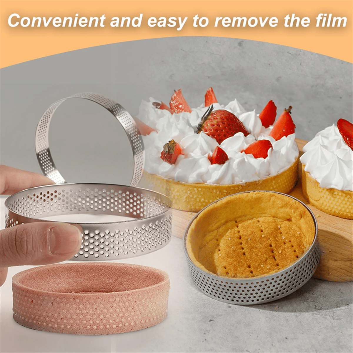 Mousse cake ring sale