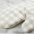 thumbnail image 5 of KitchenAid Gingham Oven Mitt 2-Pack Set, Milkshake, 7"x13", 5 of 5