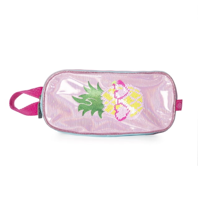 Lapicera Lentejuela Reversible STYLPATH Wilys Pineapple Summer