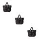 thumbnail image 2 of Bolso de mano acolchado Minnieouse tipo almohada Negro, 2 of 6